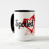 verwöhnte Ehefrau Tasse (Vorderseite Links)