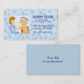 Verwöhnte Pudel-PflegenVisitenkarten Visitenkarte (Vorne/Hinten)