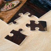 Verwöhntes Katzen-Gourmet-Buffet Puzzle (Seite)