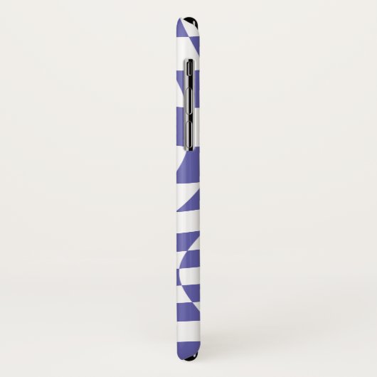 Verworfene Karos Retro Psychedelic Case-Mate iPhone Hülle (Hinten/Links)