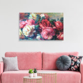 Verworfene Rose Renoir Leinwanddruck (Insitu (Wohnzimmer))