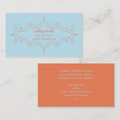 Verworrene Rahmen-Telefonkarten Telefonnummerkarte (Vorne/Hinten)