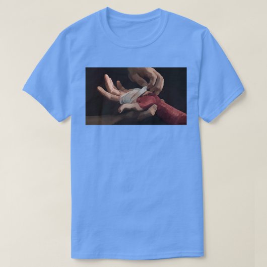 verwundet T-Shirt (Design vorne)