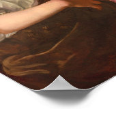 Verwundete Dorinda - Louis Vallée Fine Art Poster (Ecke)