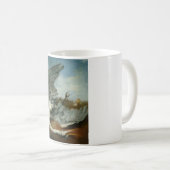 Verwundete Heron (von George Frederick Watts) Kaffeetasse (VorderseiteRechts)