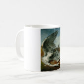 Verwundete Heron (von George Frederick Watts) Kaffeetasse (Vorderseite Links)