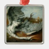 Verwundete Heron (von George Frederick Watts) Ornament Aus Metall (Vorne)