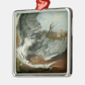 Verwundete Heron (von George Frederick Watts) Ornament Aus Metall (Links)
