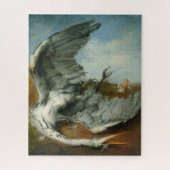 Verwundete Heron (von George Frederick Watts) Puzzle (Vertikal)