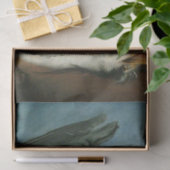 Verwundete Heron (von George Frederick Watts) Seidenpapier (Geschenk)