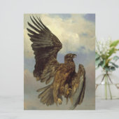 verwundeter Adler (von Rosa Bonheur) Karte (Stehend Vorderseite)