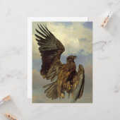 verwundeter Adler (von Rosa Bonheur) Karte (Vorderseite/Rückseite Beispiel)