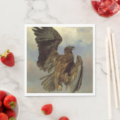verwundeter Adler (von Rosa Bonheur) Serviette (Beispiel)