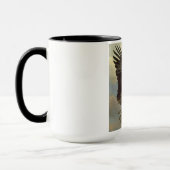 verwundeter Adler (von Rosa Bonheur) Tasse (Links)
