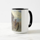 verwundeter Adler (von Rosa Bonheur) Tasse (VorderseiteRechts)