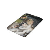 Verwundeter Krieger (von Elisabeth Jerichau-Bauman Badematte (Schrägansicht)