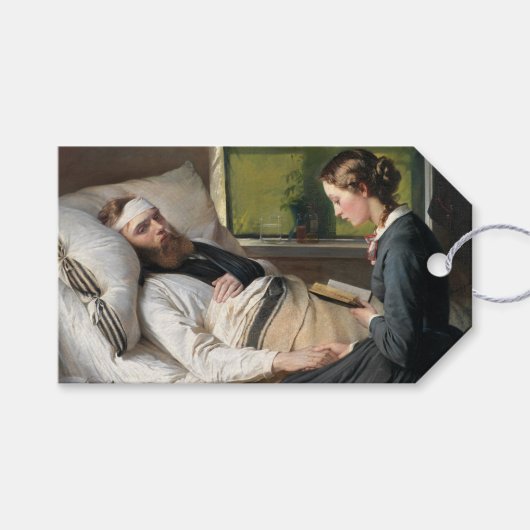 Verwundeter Krieger (von Elisabeth Jerichau-Bauman Geschenkanhänger (Vorderseite (Horizontal))