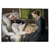 Verwundeter Krieger (von Elisabeth Jerichau-Bauman Große Geschenktüte (Rückseite)