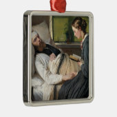 Verwundeter Krieger (von Elisabeth Jerichau-Bauman Ornament Aus Metall (Rechts)