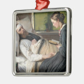 Verwundeter Krieger (von Elisabeth Jerichau-Bauman Ornament Aus Metall (Links)