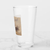 Verwundeter Soldat nach der Schlacht (Kriegsszene) Glas (Links)