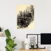 Verwundung von General Longstreet Poster (Heimbüro)