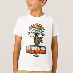Verwurzelt im aufstrebenden Afrika Überall Stolz T-Shirt