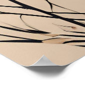 Verwurzelt im Gold Poster (Ecke)