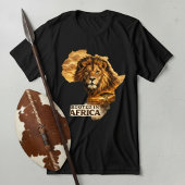 Verwurzelt in Afrika Löwe Tri-Blend Shirt