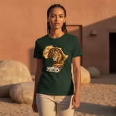 Verwurzelt in Afrika Löwe Tri-Blend Shirt