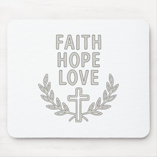 Verwurzelt in Gnade - Mauspad (Vorne)