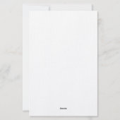 Verwurzelt in Stärke Briefpapier (Rückseite)