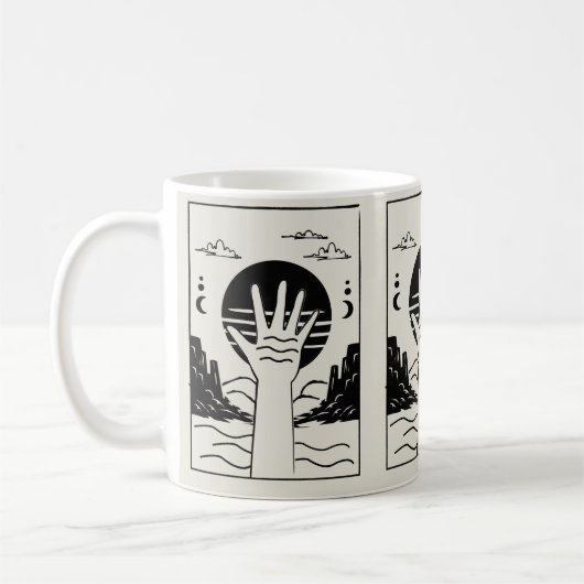 Verwurzelt Kaffeetasse (Links)