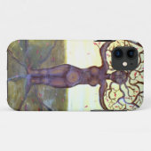 "Verwurzelte" Baum-Göttin-Fantasie-Kunst Case-Mate iPhone Hülle (Rückseite (Horizontal))