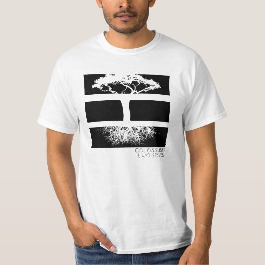 Verwurzelter Baum T-Shirt (Vorderseite)