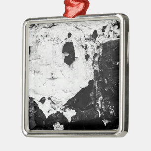 Verwüstungsmasken Ornament Aus Metall
