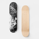 Verwüstungsmasken Skateboard (Vorderseite)