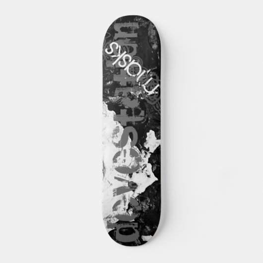 Verwüstungsmasken Skateboard (Vorderseite)