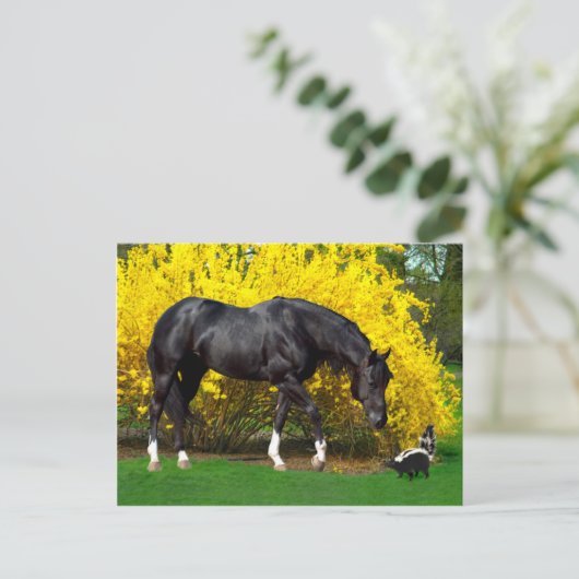 Very Bad Idea Postkarte (Stehend Vorderseite)