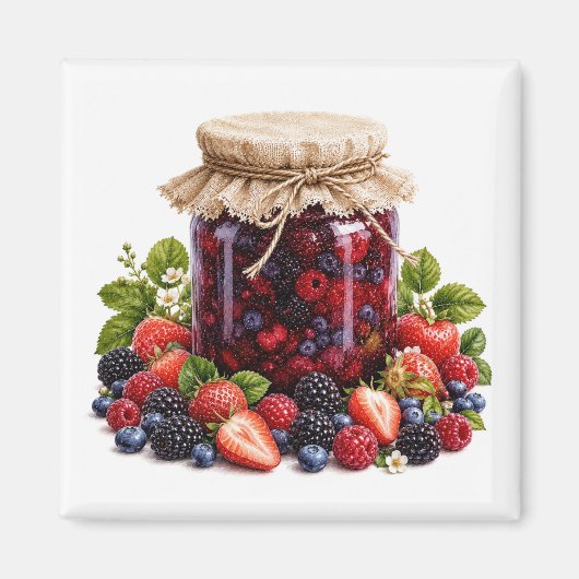 Very Berry Jam Magnet   (Vorne)