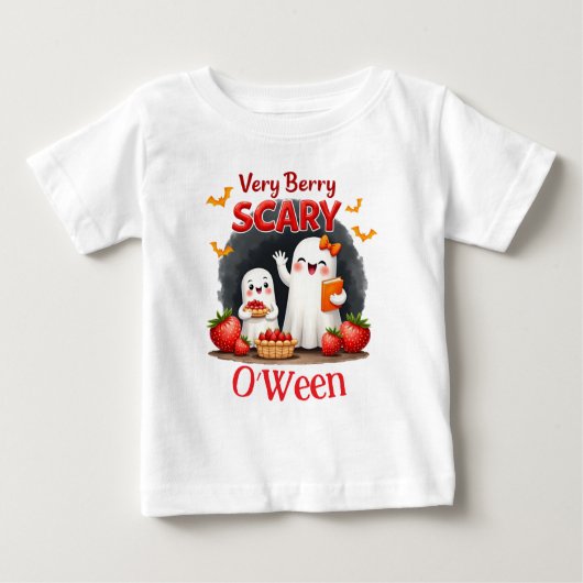 Very Berry Scary O’Ween  Baby T-shirt (Vorderseite)