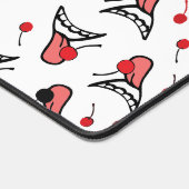 Very Cherry Desk Mat Schreibtischunterlage (Ecke)