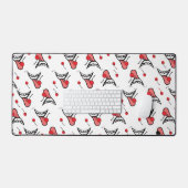 Very Cherry Desk Mat Schreibtischunterlage (Tastatur & Maus)