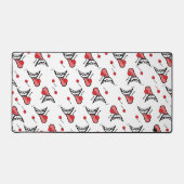 Very Cherry Desk Mat Schreibtischunterlage (Vorderseite)