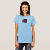 Very Cherry von Kristie Custom Ringed T - Shirt (Vorne ganz)