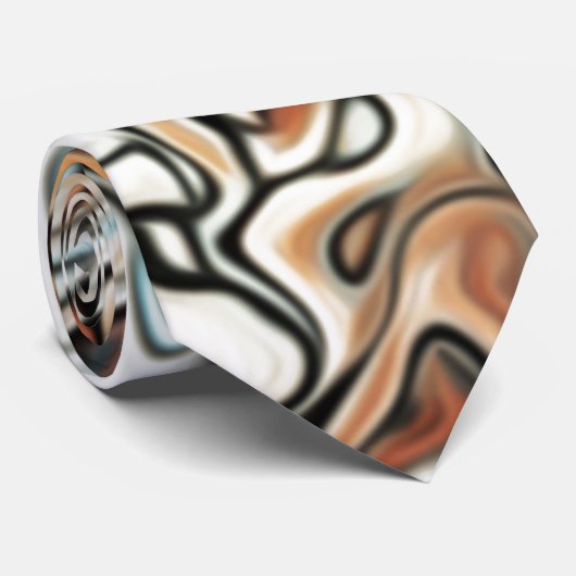 Very Cool Abstract Art Krawatte (Gerollt)