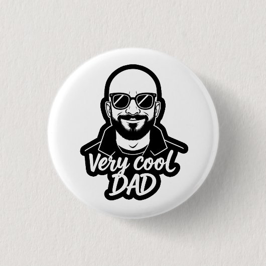 Very Cool Dad Button (Vorderseite)