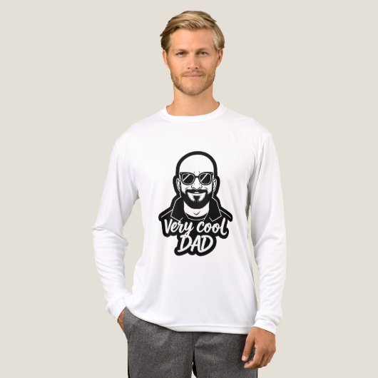 Very Cool Dad Tri-Blend Shirt (Vorderseite komplett)