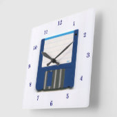 Very Cool Floppy Disk Wall Clock Quadratische Wanduhr (Winkel)