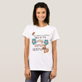 Very Demure Gestures-Gen Z 2026, White Women Basic T-Shirt (Vorne ganz)